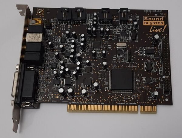 Creative Sound Blaster Live! PCI Soundkarte (CT4760, EMU10K1, retro, 1999) - Image 2
