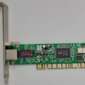 Buffalo LGY-PCI-TXD Rev. E1 PCI Netzwerkkarte (RTL8139C, RJ45, retro, 2002)