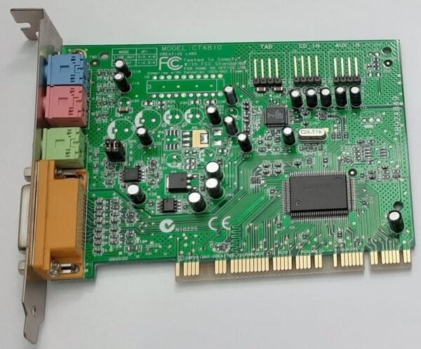 Creative Sound Blaster PCI 128 Soundkarte (CT4810, retro, 2000) - Image 2