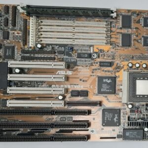 ASUS P/I-P55TVP4 Sockel 7 ISA retro Mainboard + Intel Pentium 200MHz + 64MB RAM