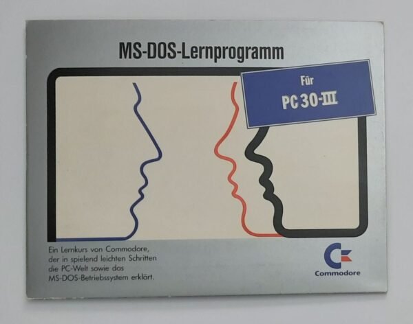 Commodore PC30-III MS-DOS-Lernprogramm Diskette