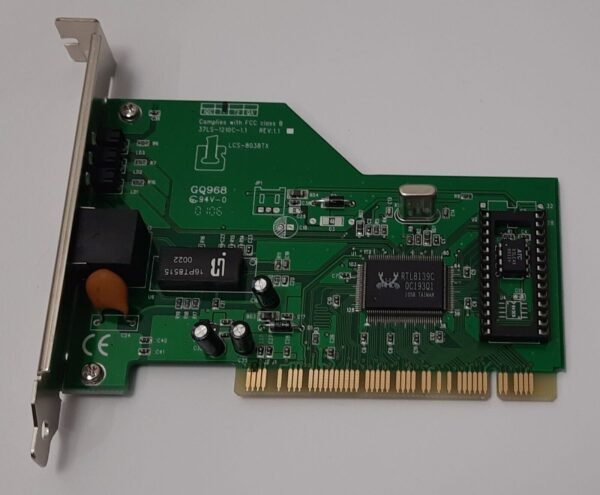 Longshine LCS-8038TX PCI Netzwerkkarte (RJ45, RTL8139C, retro, 2001) - Image 2