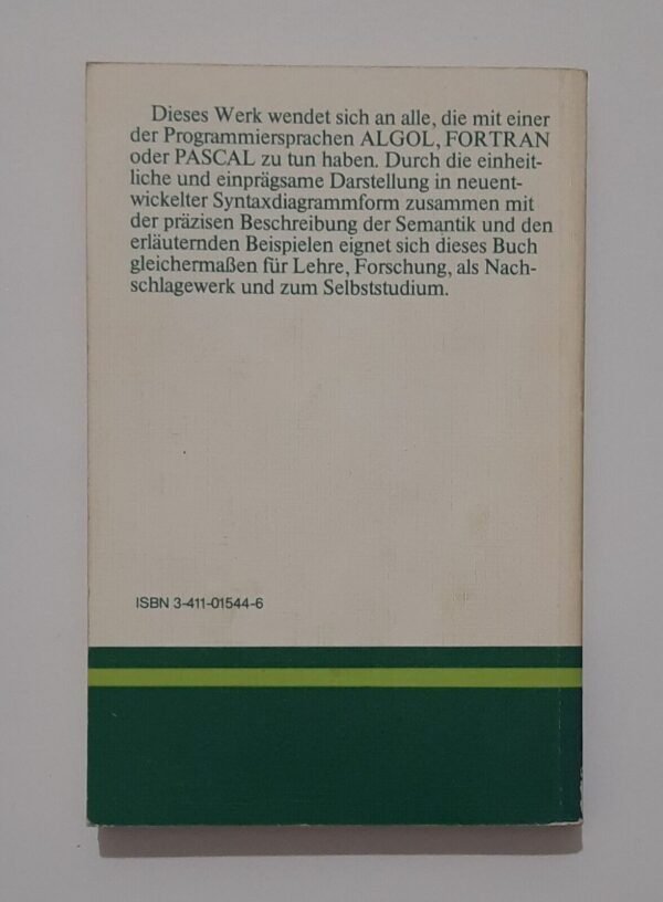 Höhere Programmiersprachen ALGOL, FORTRAN, PASCAL (1978) - Image 2