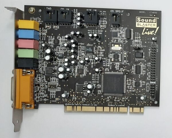 Creative Sound Blaster Live! PCI Soundkarte (CT4830, EMU10K1, retro, 1999)