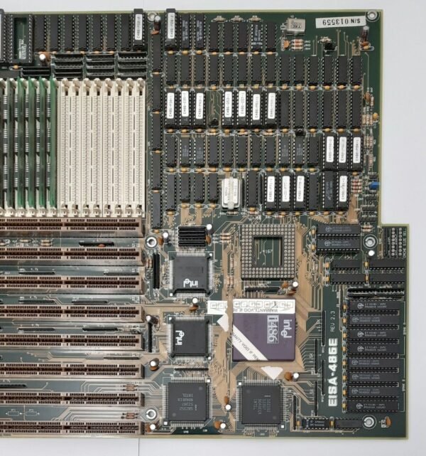 ASUS EISA-486E EISA 80486 retro Mainboard + Intel 80486DX 33MHz + 8MB RAM - Image 3