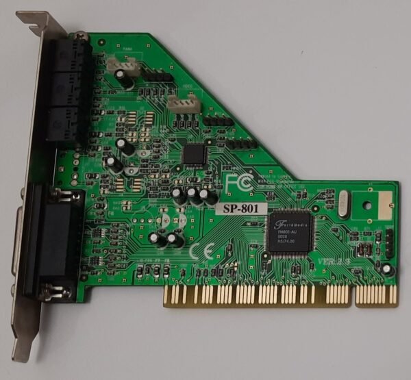 ForteMedia SP-801 PCI Soundkarte (FM801, retro, 2000)