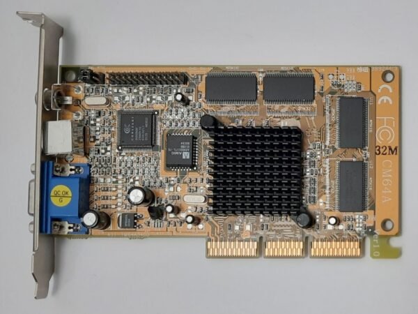 PowerColor SNiper M AGP Grafikkarte (nvidia TNT2 M64, CM64A, 32MB, retro, 2001)