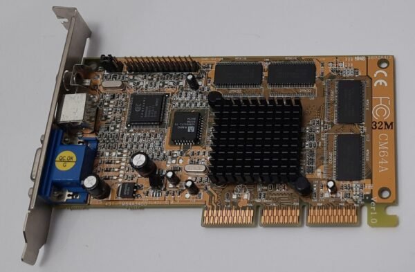 PowerColor SNiper M AGP Grafikkarte (nvidia TNT2 M64, CM64A, 32MB, retro, 2001) - Image 2