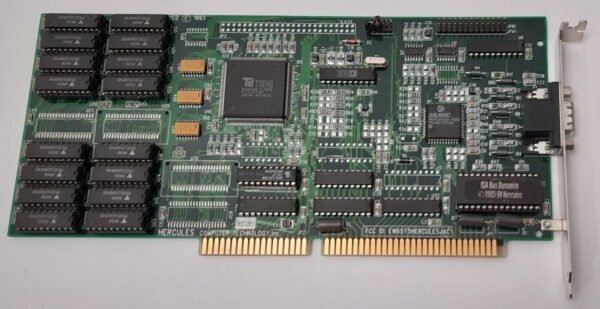 Hercules Dynamite ISA Grafikkarte (Tseng ET4000/W32i, 2MB, retro, 1993) - Image 2