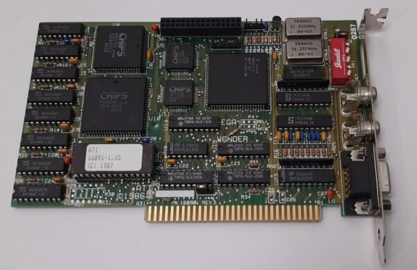 ATI EGA Wonder 8-bit ISA Grafikkarte (EGA, 1987, retro, OVP) - Image 3