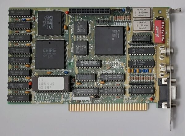 ATI EGA Wonder 8-bit ISA Grafikkarte (EGA, 1987, retro, OVP) - Image 2