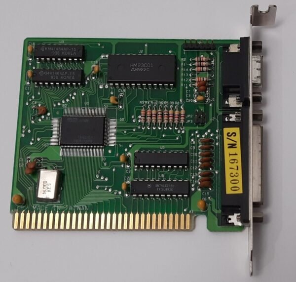 TMT TM6066A 8-bit ISA Grafikkarte (HGC, monochrom, Hercules, retro, 1989) - Image 2