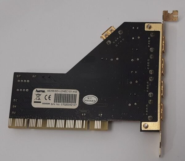 Hama SD-U2NEC101-4I USB 2.0 PCI Controller (NEC, retro, 2006) - Image 4