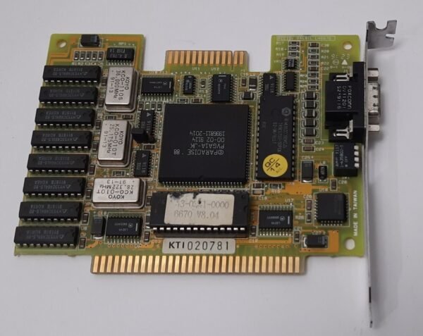 Lung Hwa LH6670 8-bit ISA VGA Grafikkarte (WDC PVGA1A, 256KB, retro, 1991) - Image 2