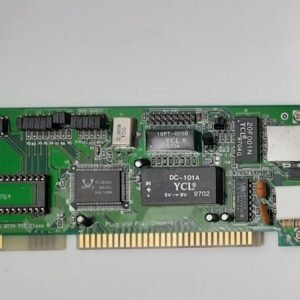 Longshine LCS-8634PTB ISA Netzwerkkarte (RTL8019AS, BNC, RJ45, retro, 1997)