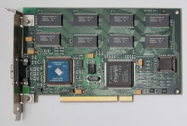 D-Systems Papilio UltraCAD G1-4 PCI Grafikkarte (4MB, Weitek P9100, retro, 1995)
