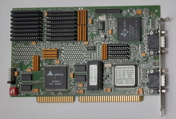 Appian Renegade 1280-I ISA Grafikkarte (AGC-98032, 2MB, 1995, retro, OVP) - Image 2