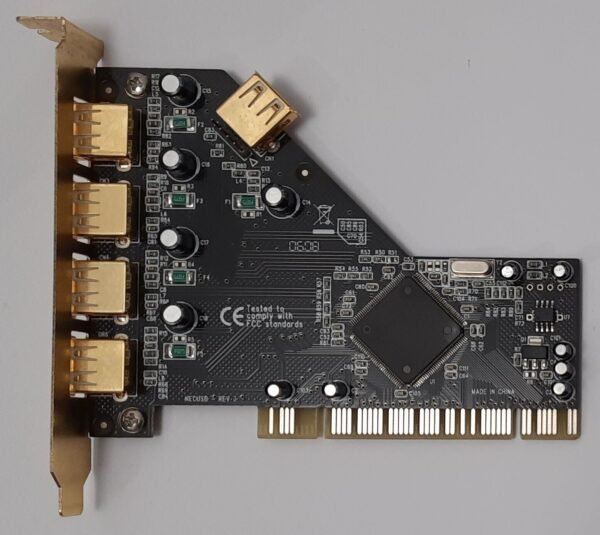 Hama SD-U2NEC101-4I USB 2.0 PCI Controller (NEC, retro, 2006)