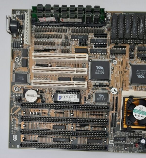 FIC 486-PIO3 PCI ISA 80486 retro Mainboard + AMD 80486DX2 80MHz + 16MB RAM - Image 2