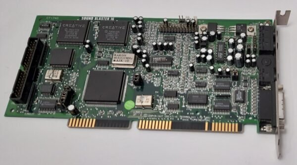 Creative Sound Blaster 16 ASP ISA Soundkarte (CT1740, DSP 4.05, retro, 1992) - Image 2