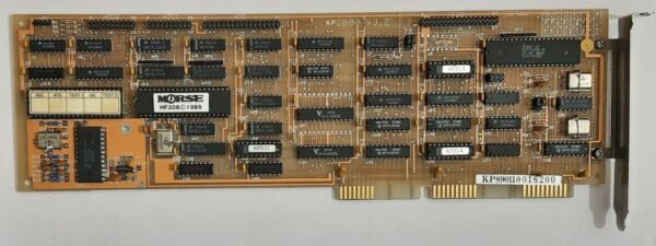 Morse KP2000 ISA MFM Floppy Controller (retro, 1989)