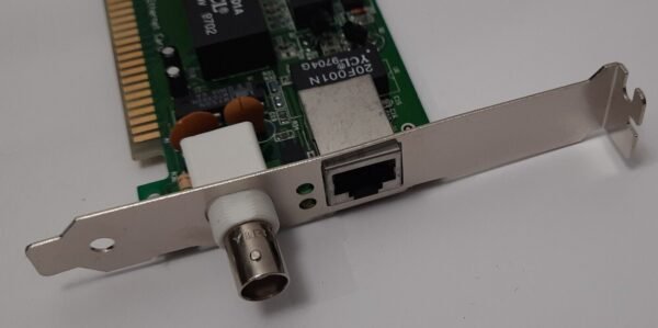 Longshine LCS-8634PTB ISA Netzwerkkarte (RTL8019AS, BNC, RJ45, retro, 1997) - Image 3
