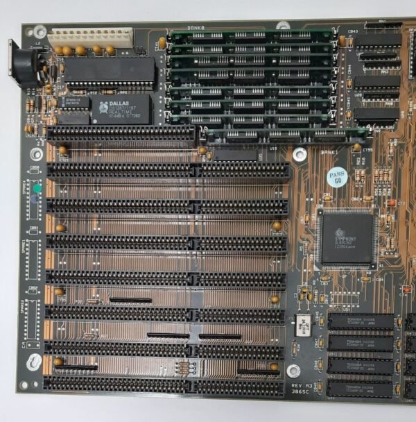 FIC 386SC 80386 ISA retro Mainboard + TI TX486DLC 33MHz + 8MB RAM - Image 2