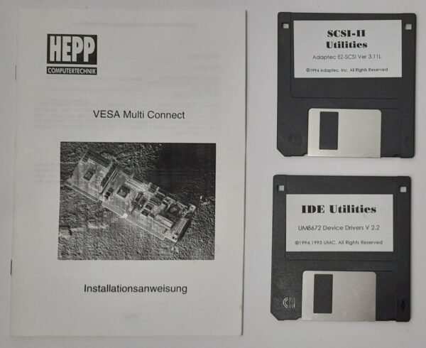 SIIG / Centos CI-2200E SCSI IDE Floppy VLB Controller (OVP, retro, 1995) - Image 5
