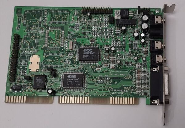 MultiWave AudioWave 32PNP ISA Soundkarte (ESS ES1688F, retro, 1995) - Image 2