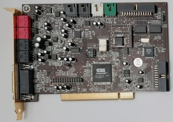 Terratec DMX Advanced Audio Accelerator PCI Soundkarte (ESS Canyon3D, 1999)