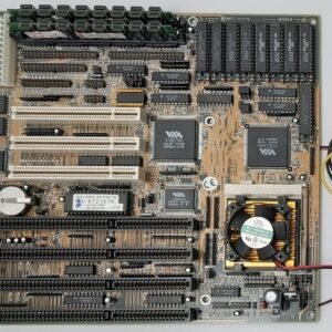 FIC 486-PIO3 PCI ISA 80486 retro Mainboard + AMD 80486DX2 80MHz + 16MB RAM