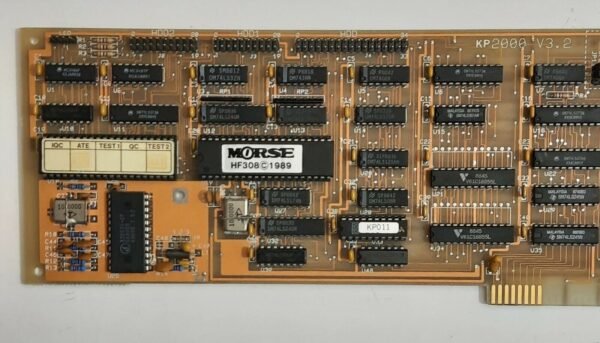 Morse KP2000 ISA MFM Floppy Controller (retro, 1989) - Image 2