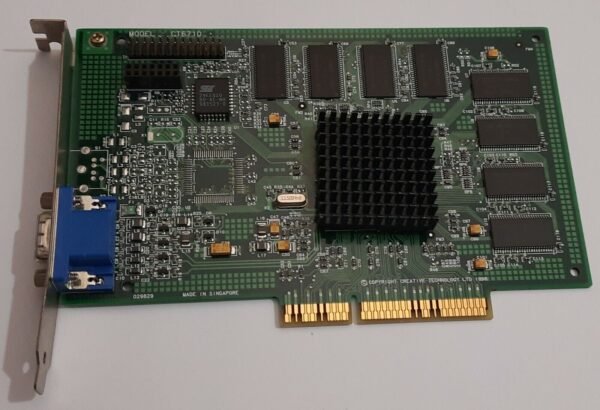 Creative Labs CT6710 AGP Grafikkarte (nvidia Riva TNT, 16MB, retro, 1998) - Image 2