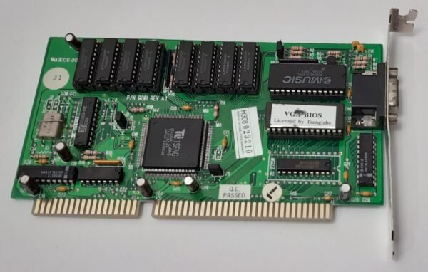 Tseng Labs 9201 ISA Grafikkarte (ET4000AX, 1MB, retro, 1993) - Image 2