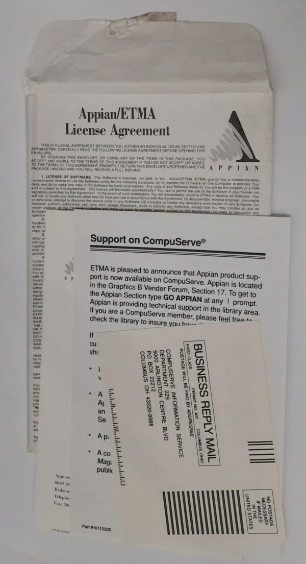 Appian Renegade 1280-I ISA Grafikkarte (AGC-98032, 2MB, 1995, retro, OVP) - Image 8