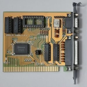 Winbond 8-bit ISA Grafikkarte (Hercules, HGC, monochrom, W86855AF, retro, 1990)