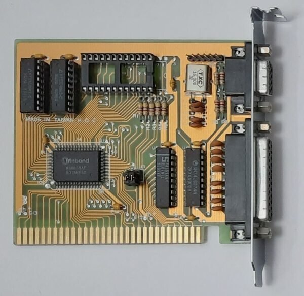 Winbond 8-bit ISA Grafikkarte (Hercules, HGC, monochrom, W86855AF, retro, 1990)