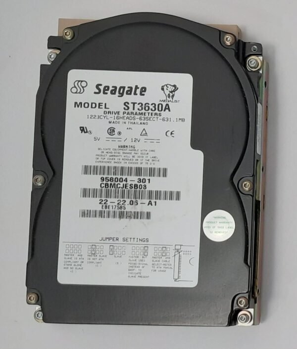 Seagate ST3630A IDE Festplatte (631MB, retro, 1996)