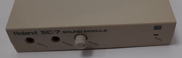 Roland Sound Canvas SC-7 Sound Module (General Midi, retro) inkl. Netzteil