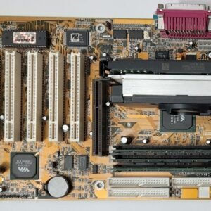 Lucky Star 6VABX2 Slot 1 ISA AGP retro Mainboard + Pentium III 600MHz + 256MB