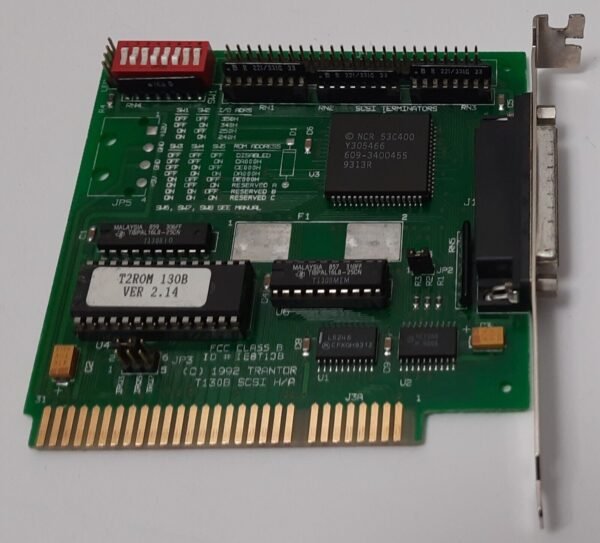 NEC / Trantor T130B 8-bit ISA SCSI Controller (bootfähig, retro, 1993) - Image 2