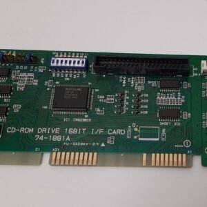 Mitsumi CD-ROM DRIVE 16BIT I/IF Card ISA Controller (74-1881A, retro, 1994)