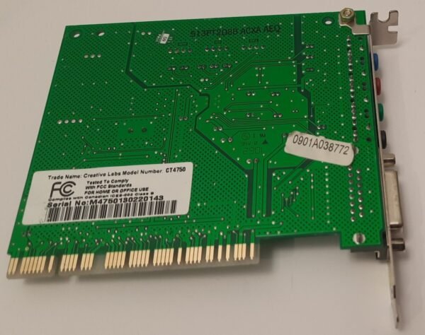 Creative Sound Blaster 128 PCI Soundkarte (CT4750, retro, 1999) - Image 4