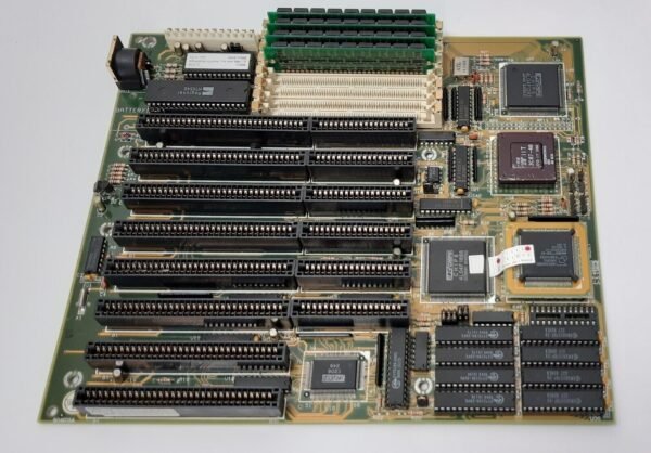 PCChips M321 386 ISA retro Mainboard + 80386DX 40MHz + 4C87DLC + 16MB RAM + 256K - Image 2