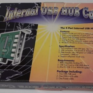 Internal USB HUB Card (USB 1.1, retro, NOS, OVP, 2000)
