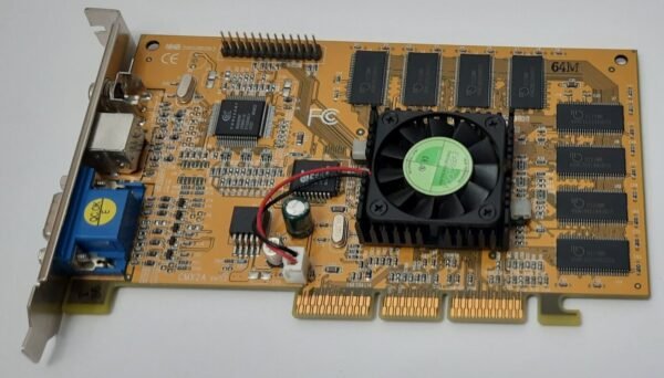 PowerColor PowerGene MX AGP Grafikkarte (GeForce2 MX400, 32MB, NOS, 2001) - Image 3