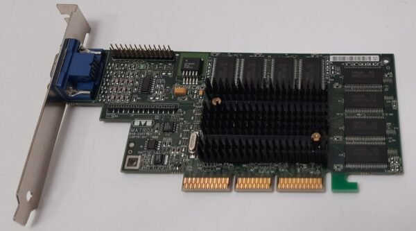 Matrox Millennium G400 AGP Grafikkarte (G4+M4A16DG, 16MB, retro, 1999) - Image 2