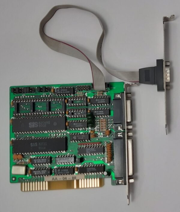 A-101 8-bit ISA Multi-I/O Controller (AA-04-88, LPT, COM, retro, 1990)