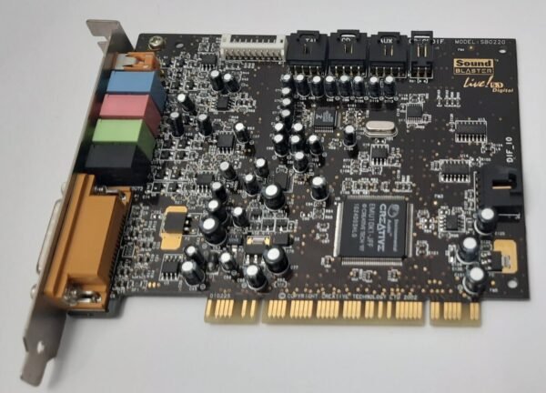 Creative Sound Blaster Live! 5.1 Digital PCI Soundkarte (SB0220, EMU10K1, 2002) - Image 2