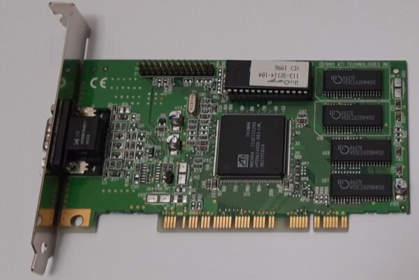 ATI WinCharger PCI Grafikkarte (ATI Mach64CT, EXM321, 2MB, retro, 1996) - Image 2